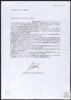 Carta de Salvador Cervantes de la Torre a Miguel Delibes Setién, sobre envío de un libro acerca d...
