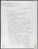 Carta de Gonzalo Sobejano a Miguel Delibes Setién.
