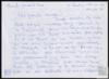Carta de Rosa María González Dans a Miguel Delibes Setién.