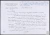 Carta de Vicente Pérez Segui a Adolfo Delibes de Castro, sobre felicitación por el 87 cumpleaños ...
