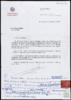 Carta de José Ramón Alonso a Miguel Delibes Setién, sobre acuerdo de nombramiento como doctor hon...