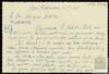 Carta de Francesca Boada a Miguel Delibes Setién, sobre la mala situación del campo de cultivo en...
