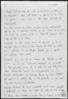 Carta de Margarita Brasas a Miguel Delibes Setién, sobre el ciclo que la Universidad Popular impa...