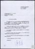 Carta de Constantino Hernández Barco a Miguel Delibes Setién.