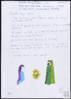Carta de la clase de 5º de primaria del Colegio Montealto a Miguel Delibes Setién.