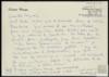 Carta de Salomé Ortega Martínez a Miguel Delibes Setién.