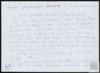 Carta de Rosa María González Dans a Miguel Delibes Setién.