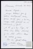 Carta de Antonio Colinas a Miguel Delibes Setién, felicitándole la Navidad.