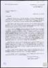 Carta de Pedro Álvarez de Miranda a Miguel Delibes Setién, buscando apoyo para su candidatura a l...