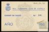 Carnet de socio del Real Automóvil Club de Castilla.