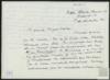 Carta de Dámaso Alonso a Miguel Delibes Setién, felicitándole por "Cartas de amor de un sexa...