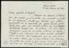 Carta de Paco a Miguel Delibes Setién, calificando de verdadera la novela "Señora de rojo so...