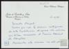Carta de Tomás Villanueva Rodríguez a Miguel Delibes Setién.
