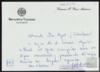 Carta de Ramiro F. Ruiz Medrano a Miguel Delibes Setién, felicitándole por la obtención del Premi...