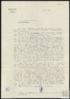 Carta de Manuel Arce a Miguel Delibes Setién.