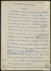 Original manuscrito de la adaptación teatral de "El disputado voto del señor Cayo".