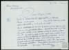 Carta de Francisco Ynduráin a Miguel Delibes Setién.