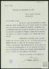 Carta de Antonio Colinas a Miguel Delibes Setién.
