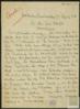 Carta de Miguel Delibes Setién a José Vergés.