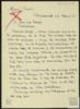 Carta de Miguel Delibes Setién a José Vergés.