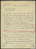 Carta de Miguel Delibes Setién a José Vergés.