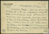 Carta de Miguel Delibes Setién a José Vergés.