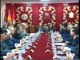 Reunión extraordinaria de SS.MM. los Reyes de España y la Fundación Duques de Soria.