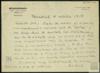 Carta de Miguel Delibes Setién a José Vergés, felicitándole por la publicación del número mil de ...