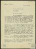 Carta de Miguel Delibes Setién a José Vergés.