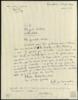 Carta de Ramón Eugenio de Goicoechea a Miguel Delibes Setién, agradeciéndole las críticas a su li...