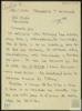 Carta de Miguel Delibes Setién a José Vergés.