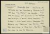 Carta de Miguel Delibes Setién a José Vergés.