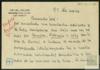 Carta de Miguel Delibes Setién a José Vergés.