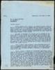 Carta de José Vergés a Miguel Delibes Setién.