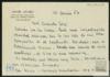 Carta de Miguel Delibes Setién a José Vergés.