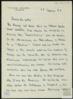 Carta de Miguel Delibes Setién a José Vergés.