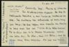 Carta de Miguel Delibes Setién a José Vergés.