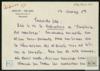 Carta de Miguel Delibes Setién a José Vergés.