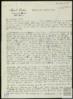 Carta de Miguel Delibes Setién a José Vergés.