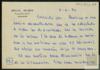 Carta de Miguel Delibes Setién a José Vergés, sobre la estancia de Paulina Vergés en Sedano (Burg...