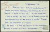 Carta de Miguel Delibes Setién a José Vergés.