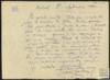 Carta de Florencio Martínez Ruiz a Miguel Delibes Setién.