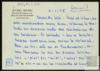 Carta de Miguel Delibes Setién a José Vergés.