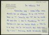 Carta de Miguel Delibes Setién a José Vergés.