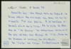 Carta de Miguel Delibes Setién a José Vergés.