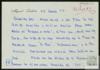 Carta de Miguel Delibes Setién a José Vergés.