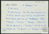 Carta de Miguel Delibes Setién a José Vergés.