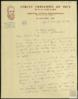 Carta de Gérard Roméo a Miguel Delibes Setién.