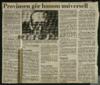 2 recortes de prensa sueca, sobre las conferencias impartidas.