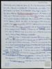 Manuscrito del texto de colaboración para el catálogo de homenaje a Antonio López.